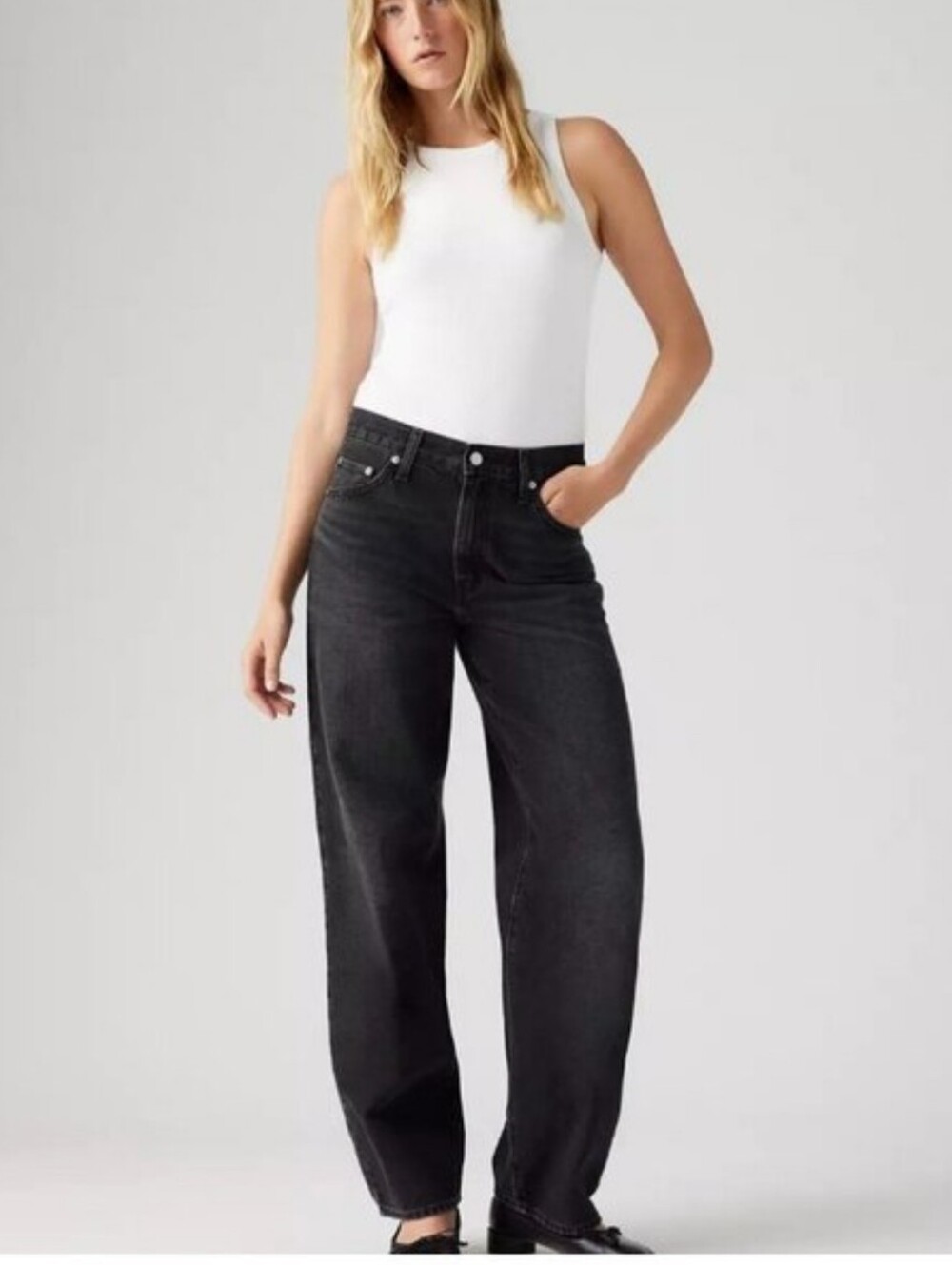 Levis Premium Dad Jeans Straight-Leg Jeans